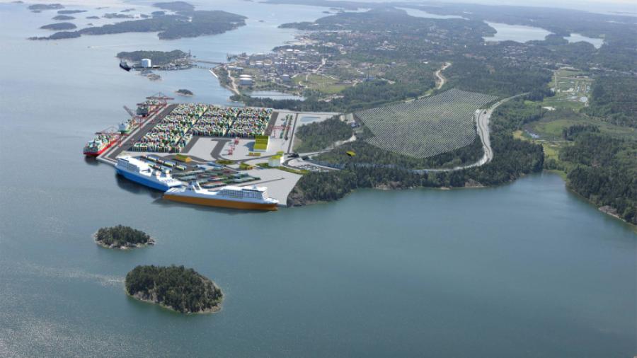 Nya Norviks hamn